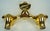 Space Age Sputnik Gemini Ceiling Light in Gold-Colored Plastic from Cosack Leuchten, 1970s For Sale - Image 4 of 18