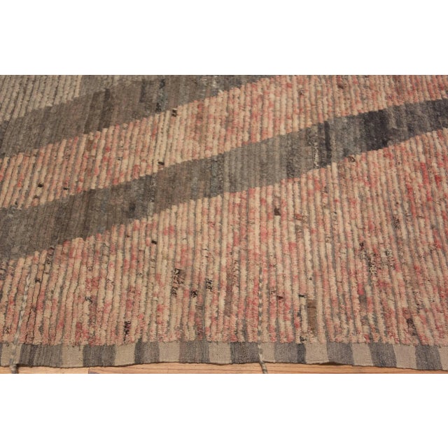 Nazmiyal Collection Contemporary Abstract Area Rug For Sale - Image 9 of 9