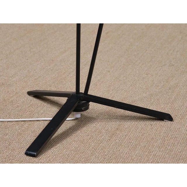Black Swedish Modern Floor Lamp, 1950s For Sale - Image 8 of 13