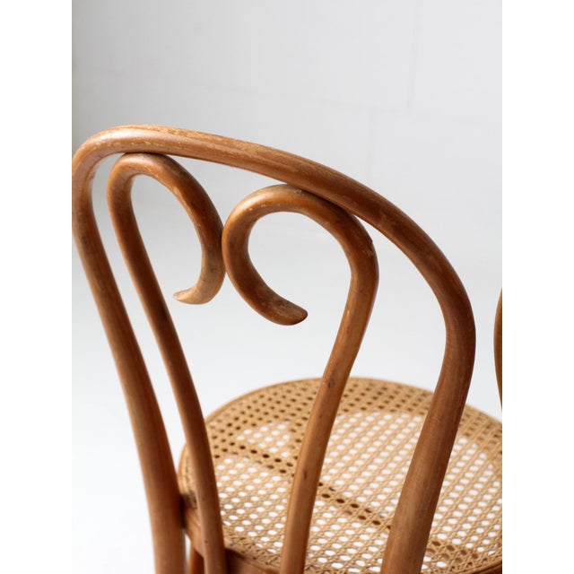 Mid-Century Bentwood Chairs Pair For Sale - Image 15 of 18