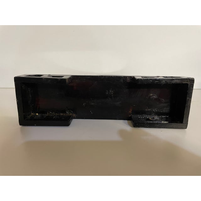 Wood Vimtage Chinese Carving Diorama For Sale - Image 7 of 8