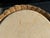 Vintage Sculptural Rattan Side Table With Tessellated Travertine Inlay For Sale - Image 15 of 15