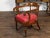 English Regency Period 19th Century Mahogany Horseshoe Back Upholstered Armchair For Sale - Image 10 of 11