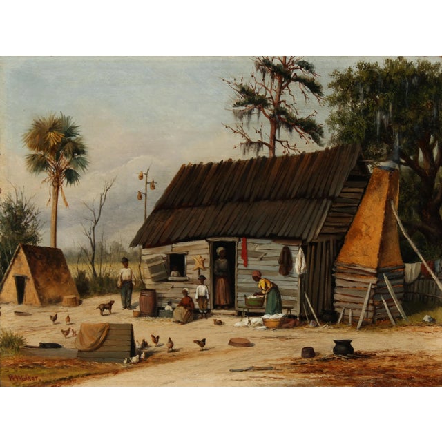 William Aiken Walker , (1839-1921. A beautiful example of this great artist. Rich in color, mood and figures. Walker...