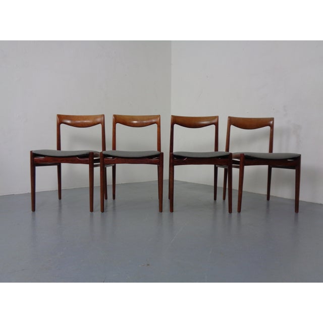 Mid-Century Modern Dining Chairs from Interlübke, 1960s, Set of 4 For Sale - Image 3 of 18