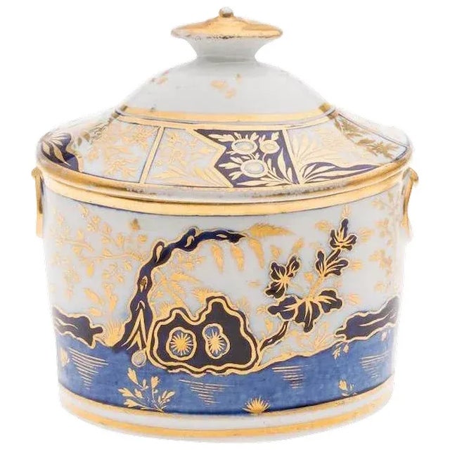 1805 English Regency Coalport Porcelain Sucrier Sugar Bowl For Sale - Image 10 of 10