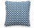 Traditional The House of Scalamandré Marrakesh Weave Pillow, Navy For Sale - Image 3 of 3