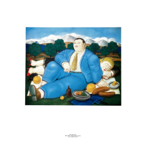 Fernando Botero 49 the Siesta 1983