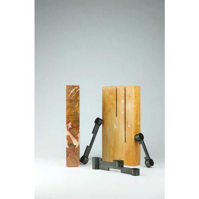 Not Yet Made - Made To Order Levature _ Antique Jasper Candleholder by Gumdesign for La Casa Di Pietra For Sale - Image 5 of 6