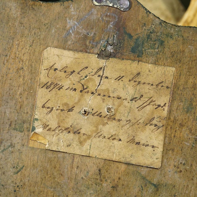 Set of Six Roe Deer Trophies on Wooden Plaques Salem Germany Ca. 1900s For Sale - Image 9 of 9