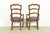 Century Furniture French Country Carved Solid Oak Ladder Back Armchairs, Pair For Sale - Image 10 of 13