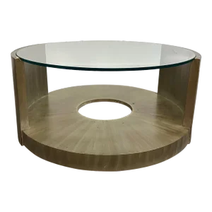 Mid Century Modern Harvey Probber Round Coffee Table