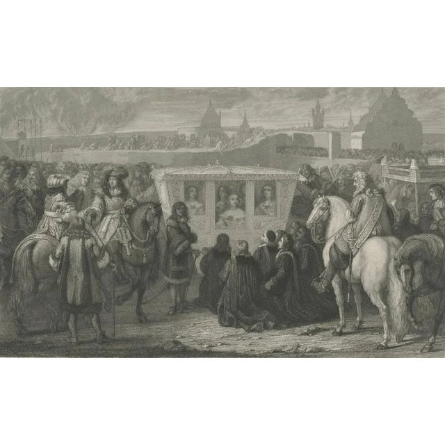 Mid 19th Century Entry of Louis XIV and Maria Theresa Into Douai, 1860, Paper For Sale - Image 5 of 7