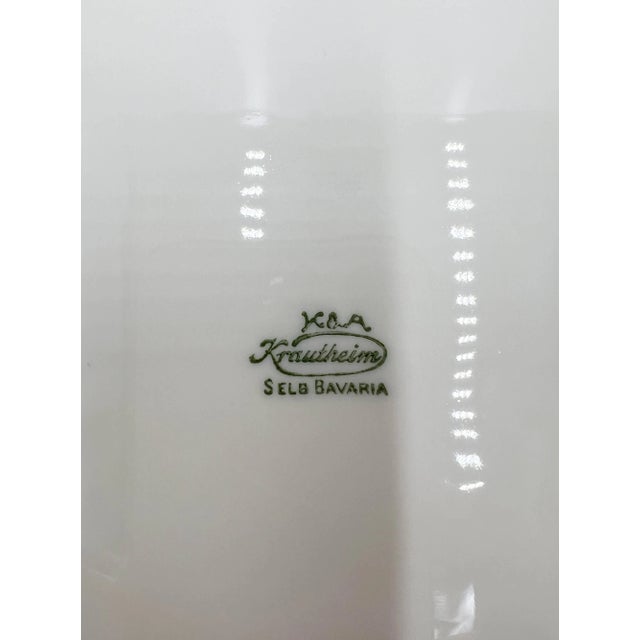 Set of 6 K.& A. Krautheim Selb Bavaria Dinner Plates For Sale - Image 11 of 11