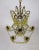 Yellow 19th Century Pale Yellow Crystal Drops Birdcage Chandelier For Sale - Image 8 of 12
