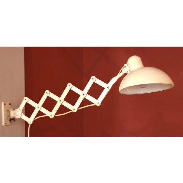 Scissor Wall Lamp by Christian Dell for Kaiser Idell / Kaiser Leuchten, 1940s For Sale - Image 11 of 18