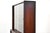 1960s Mahogany Mid Century Display Cabinet For Sale - Image 4 of 9