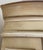 Late 20th Century Pair of Drexel Heritage Et Cetera Corner Cabinets in Cream Glaze With Hand-Painted Scrollwork For Sale - Image 10 of 12