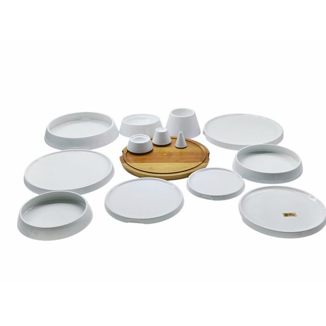 Cono Tableware Set by Ambrogio Pozzi for Pierre Cardin, Italy, 1970s, Set of 13 For Sale - Image 9 of 12