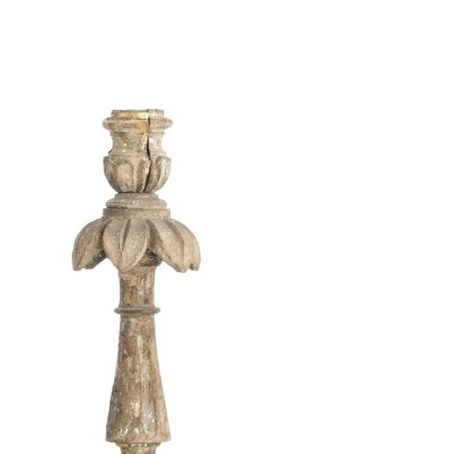 18th Century Queen Maria I Collection Candlesticks, Set of 2 For Sale - Image 4 of 6