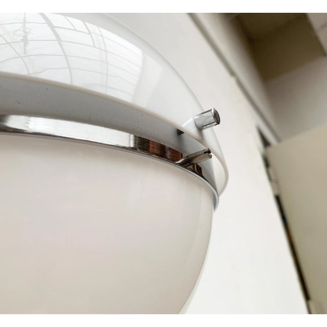 Guzzini Mid-Century Italian Space Age Ball Wall Sconce from Guzzini For Sale - Image 4 of 18