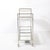 Mid-Century Modern Two-Tier Bar Cart in Antiqued Nickel Finish For Sale - Image 9 of 18