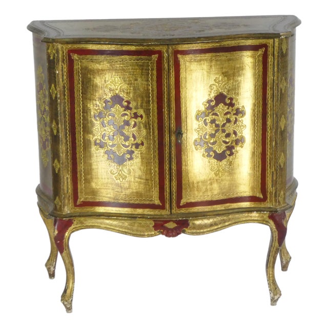 Italian Florentine Gilt Commode For Sale