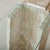 Mid-Century Modern Brazilian Stone Console Table with Glass Top, 1980s For Sale - Image 3 of 11