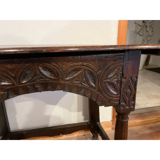 Jacobean Style Table 19th Century For Sale In San Francisco - Image 6 of 7