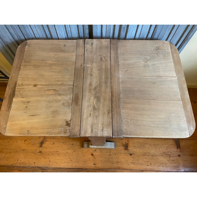 A beautiful 19th-century wine tasting table from France. These tables were also used for tastings. Easy to place on the...