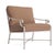 Brown Jordan Venetian Lounge Chair, Dove frame with Fusion Clay fabric For Sale - Image 12 of 12
