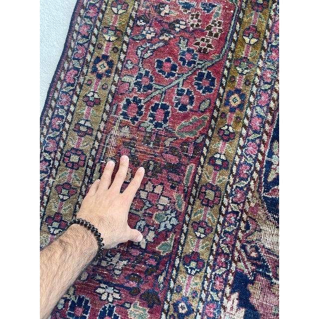 Decorative Antique Northeast Khorassan-Mashad Palmettes Rug 8.6 x 11 For Sale In Milwaukee - Image 6 of 18