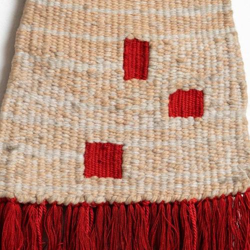 Wall Tapestry with Geometric Composition, 1970s For Sale - Image 10 of 12