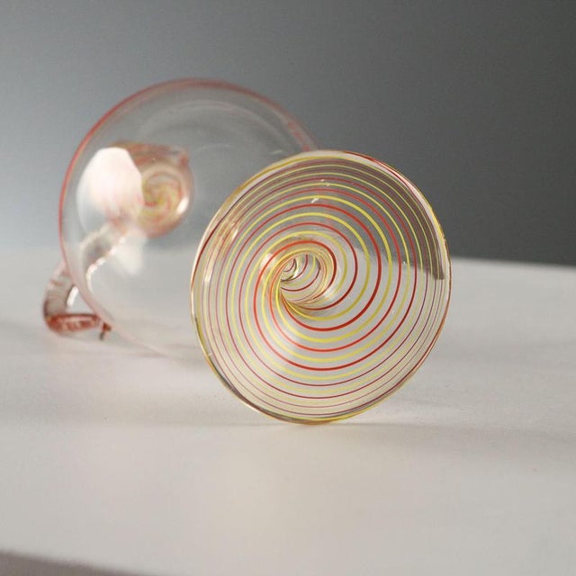 Blown Murano Glass Decanter For Sale - Image 6 of 7