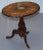 Stunning victorian walnut marquetry inlaid tilt top side table with bulbus base a good looking and functional table, its...