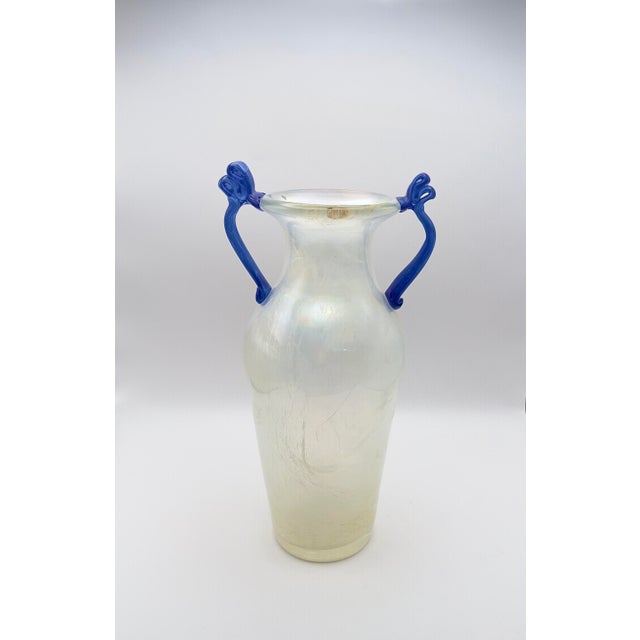 Gino Cenedese 1970s Murano Scavo Amphora Vase, Attr. Gambaro E Poggi For Sale - Image 4 of 7