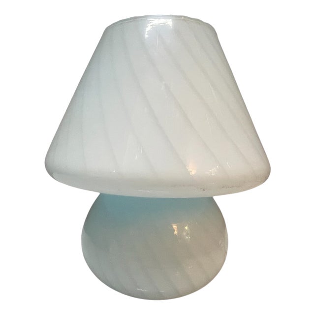 Murano Glass Mushroom Table Lamp by Paolo Venini, 1970s For Sale