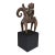 Superb African Dogon Bronze Horseman Cast Handmade Mali 5.75"h For Sale