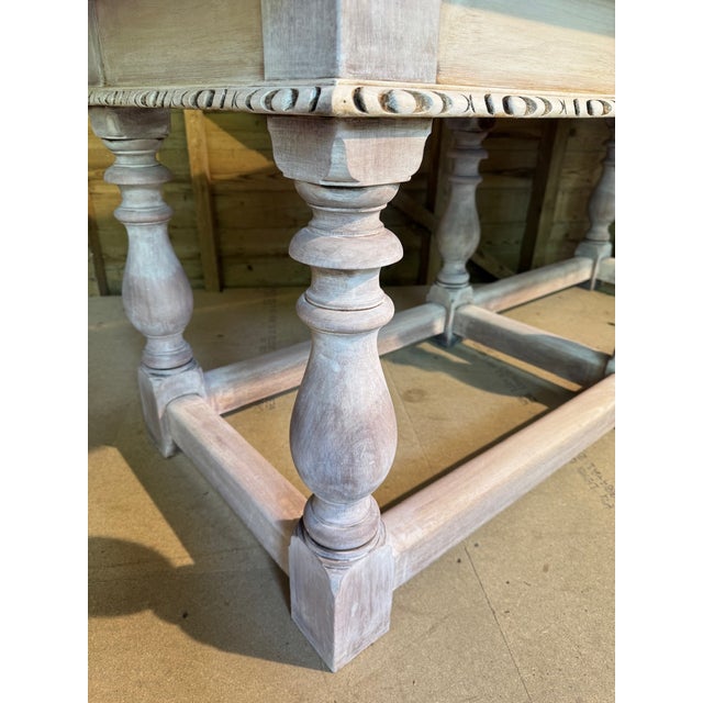 Bleached Console Table, 1870s For Sale - Image 10 of 18