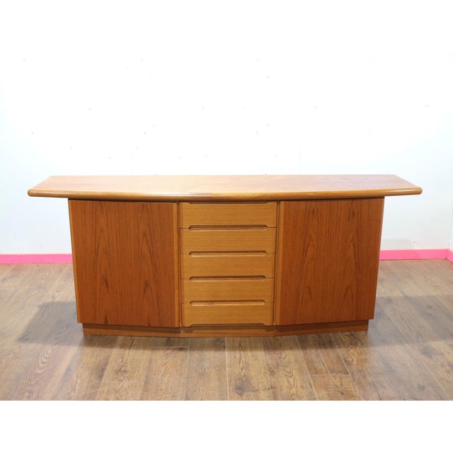 Mid Century Modern Teak Danish Vintage Sideboard Credenza by Skovby For Sale - Image 14 of 14