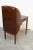 1950s Ladies Mahogany Metamorphic Leather Top Writing Desk, Drop Leaf Table For Sale - Image 13 of 13