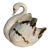 1960s Vintage Swan Figurine With Gold Detail For Sale