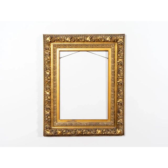 Antique Giltwood Art Frame For Sale - Image 6 of 6