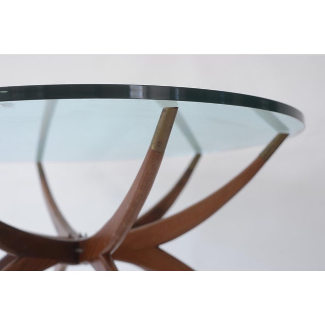 Mid Century Spider Legs Coffee Table With Glass Top For Sale - Image 4 of 16