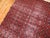 Black and Red Antique Deco Rug - 5' x 7'10" For Sale - Image 4 of 6