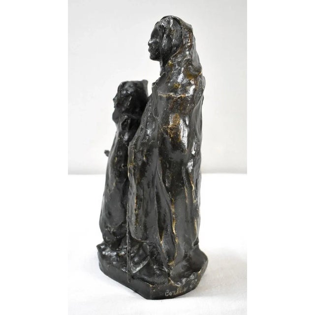 B. Girardet, Bronze, The Child and the Blind For Sale - Image 10 of 18