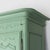 Antique French Soft Green Marriage Armoire For Sale - Image 6 of 11