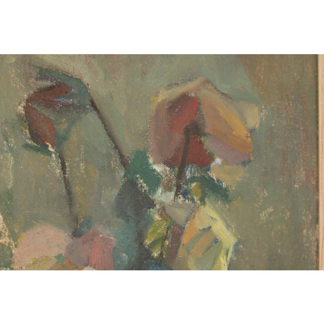 Kobbe, Muted Still Life, 1960s, Oil on Canvas, Framed For Sale - Image 11 of 16