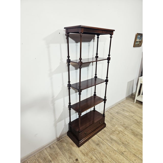 20th Century Classic Mahogany Shelf, England For Sale - Image 16 of 18