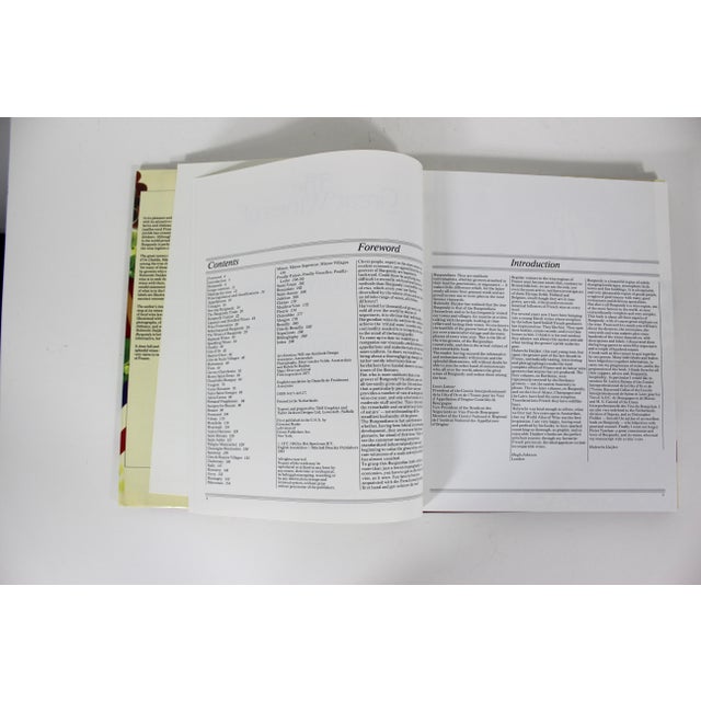 Green The Great Wines of Burgundy Hard Cover Coffee Table Book With Dust Jacket 1983 Printing Hubrecht Duijker For Sale - Image 8 of 12